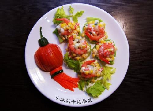 玉米沙拉的做法(张灯结彩、金玉满堂--春节年夜饭家宴菜)